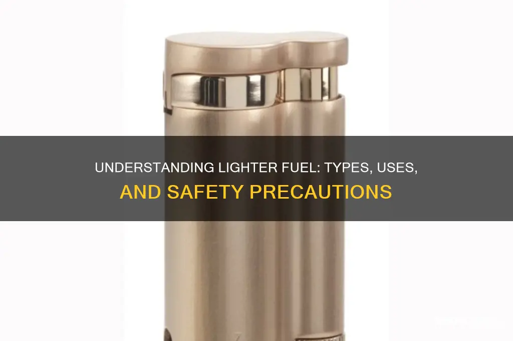 what does lighter fuel mean