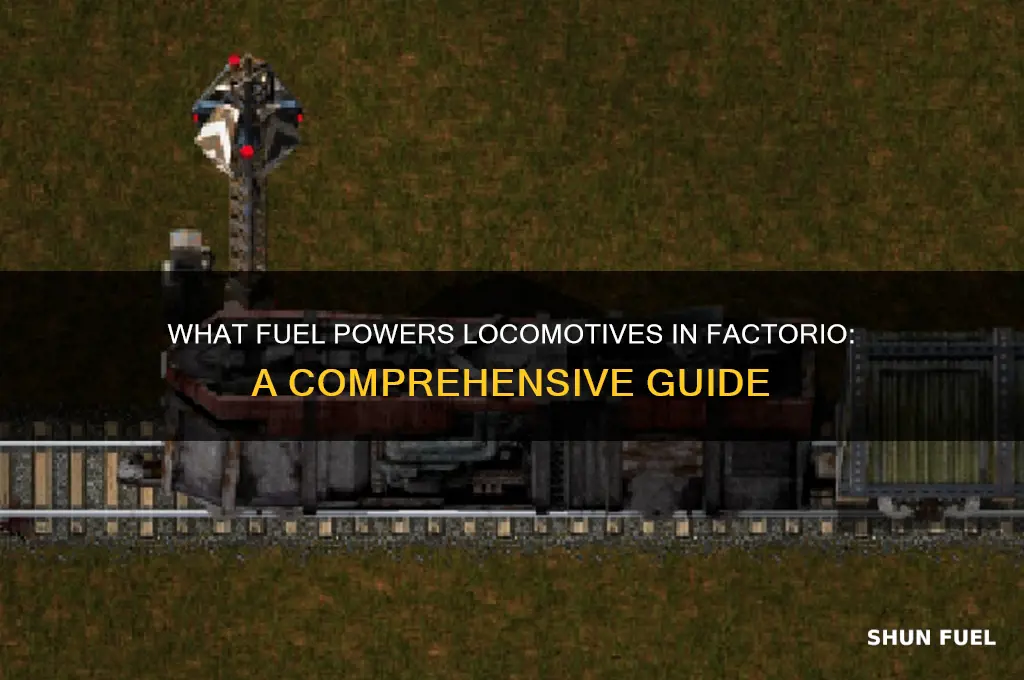 what does locomotive use for fuel factorio