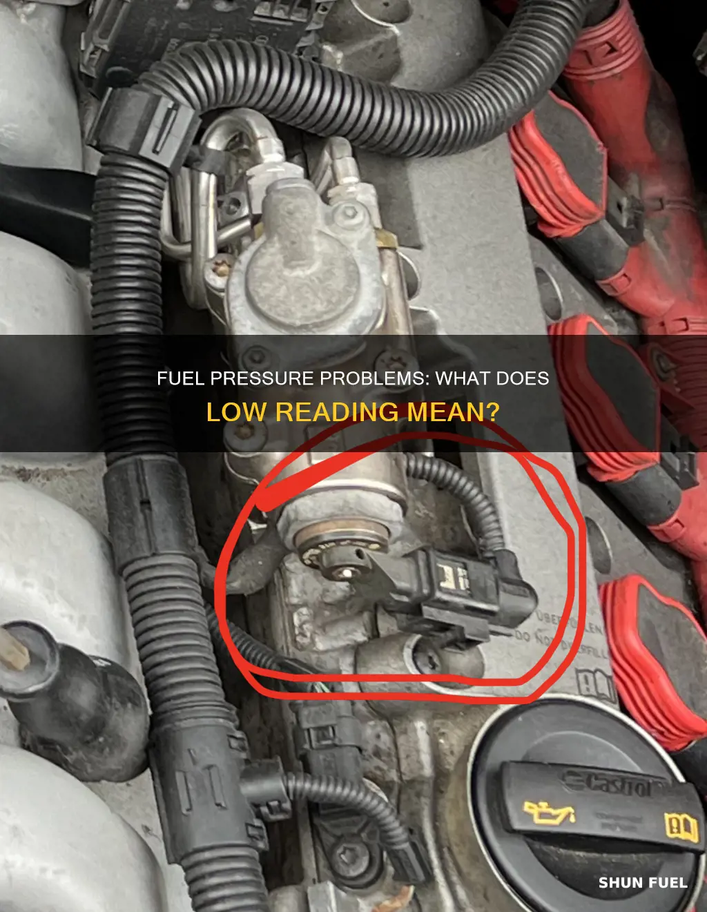 what does low fuel pressure mean