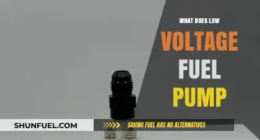 Understanding Low Voltage Fuel Pumps: Functions, Issues, and Solutions