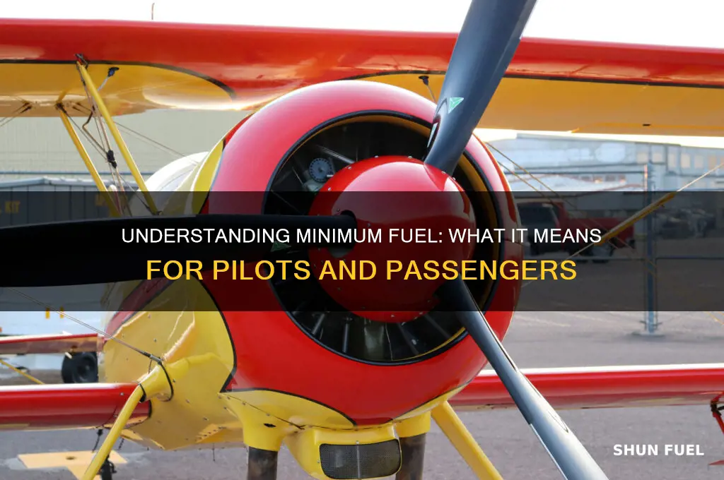 what does minimum fuel mean