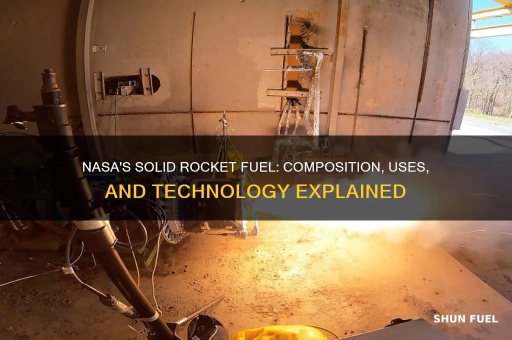 what does nasa use for solid rocket fuel