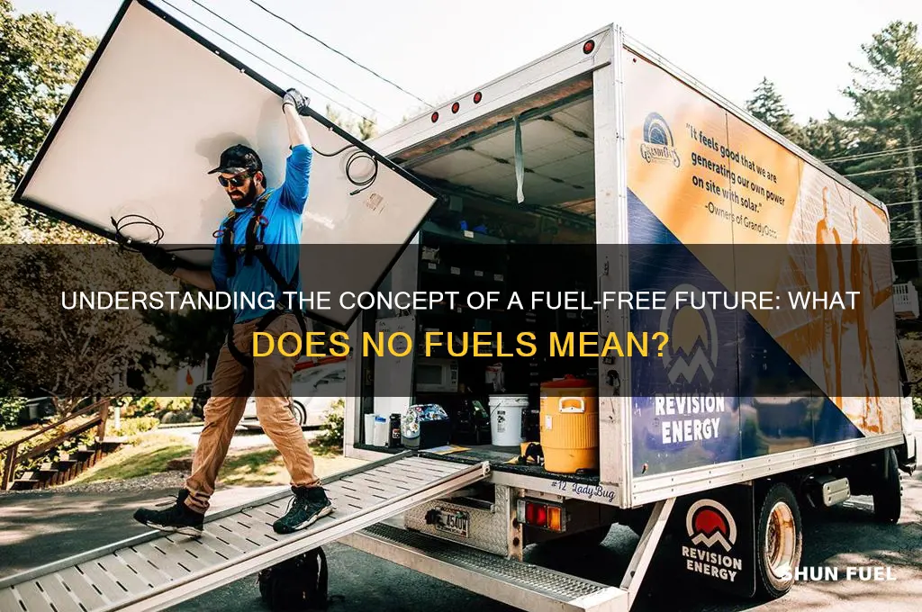 what does no fuels mean