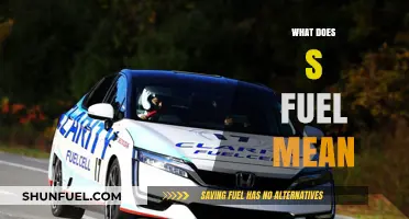 Understanding S Fuel: Meaning, Benefits, and Applications Explained