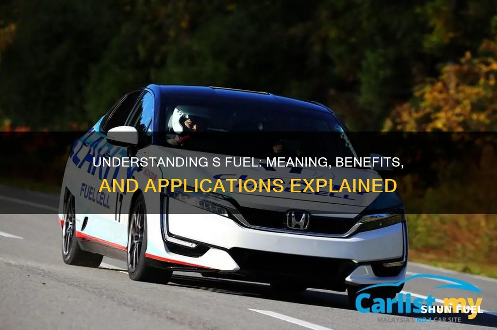 what does s fuel mean
