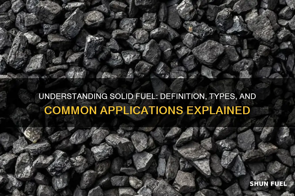 what does solid fuel mean
