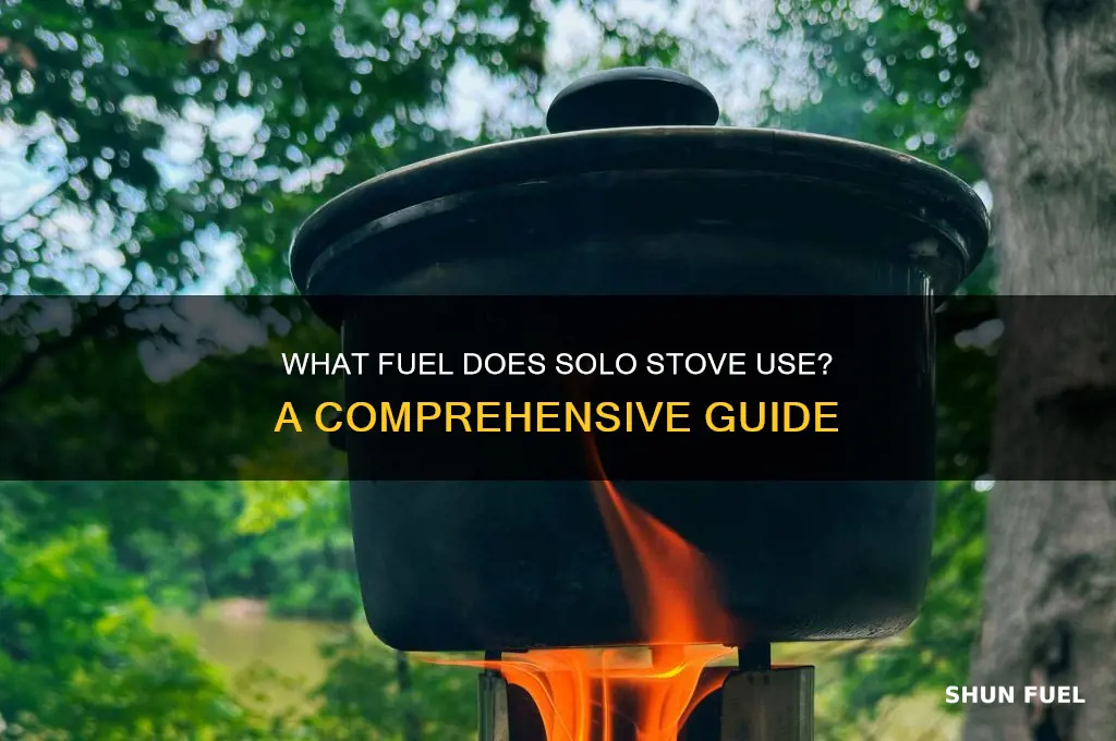 what does solo stove use for fuel