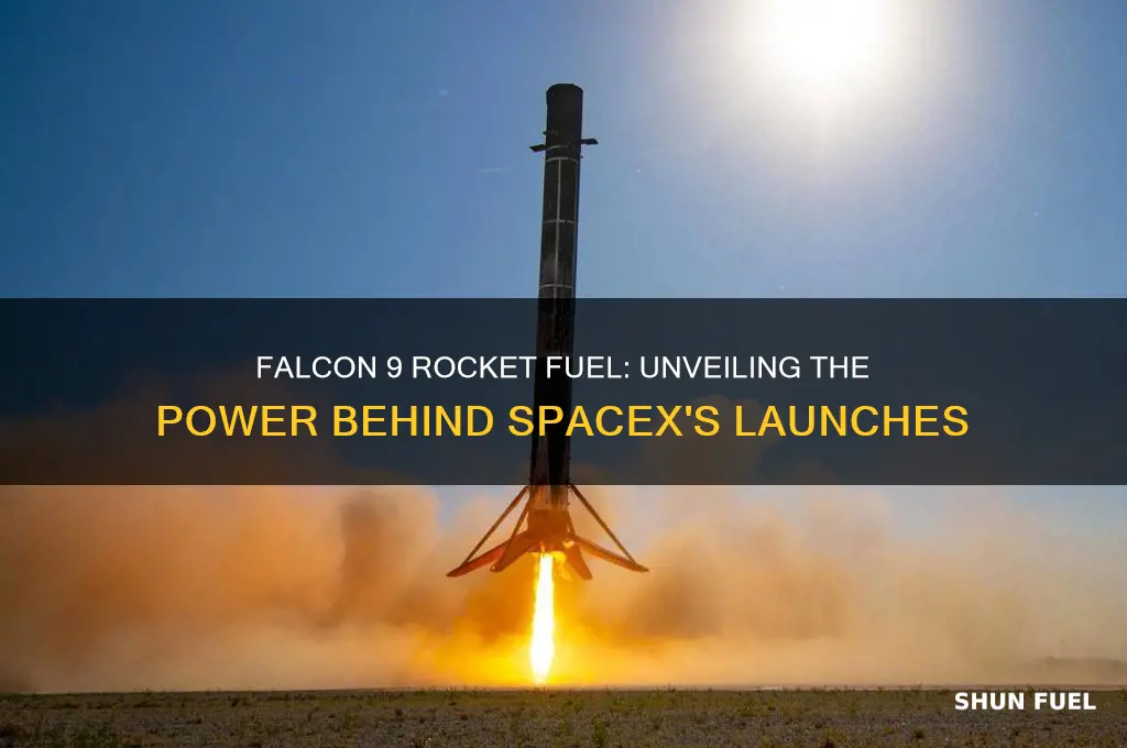 what does the falcon 9 rocket use for fuel