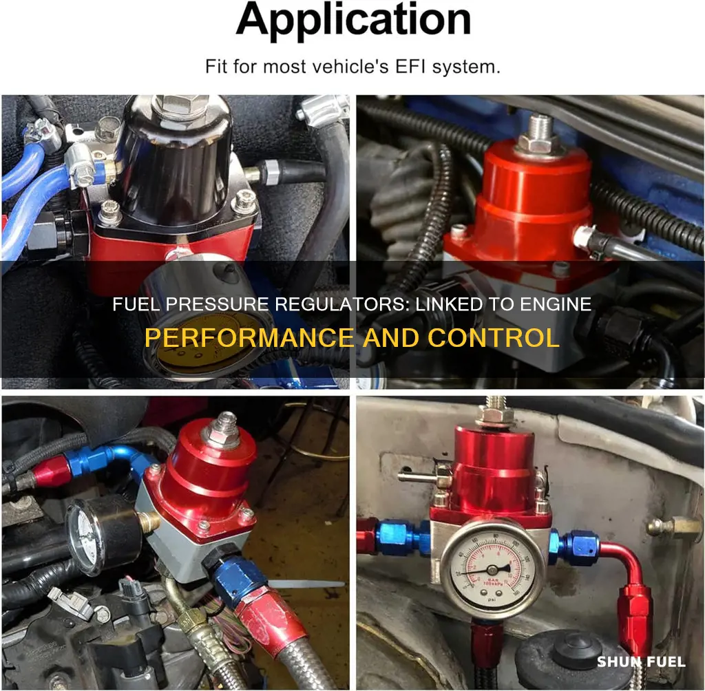 what does the fuel pressure regulator connected to