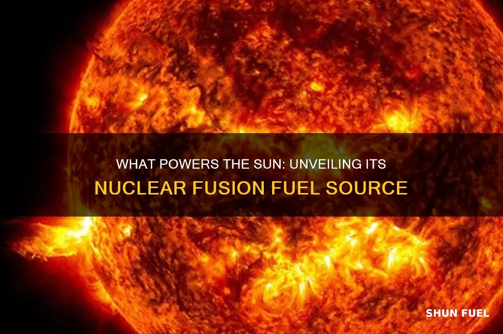 what does the sun use as fuel