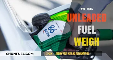Unleaded Fuel Weight: Understanding the Density and Mass of Gasoline