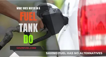 How Water in Fuel Tank Affects Your Car's Performance