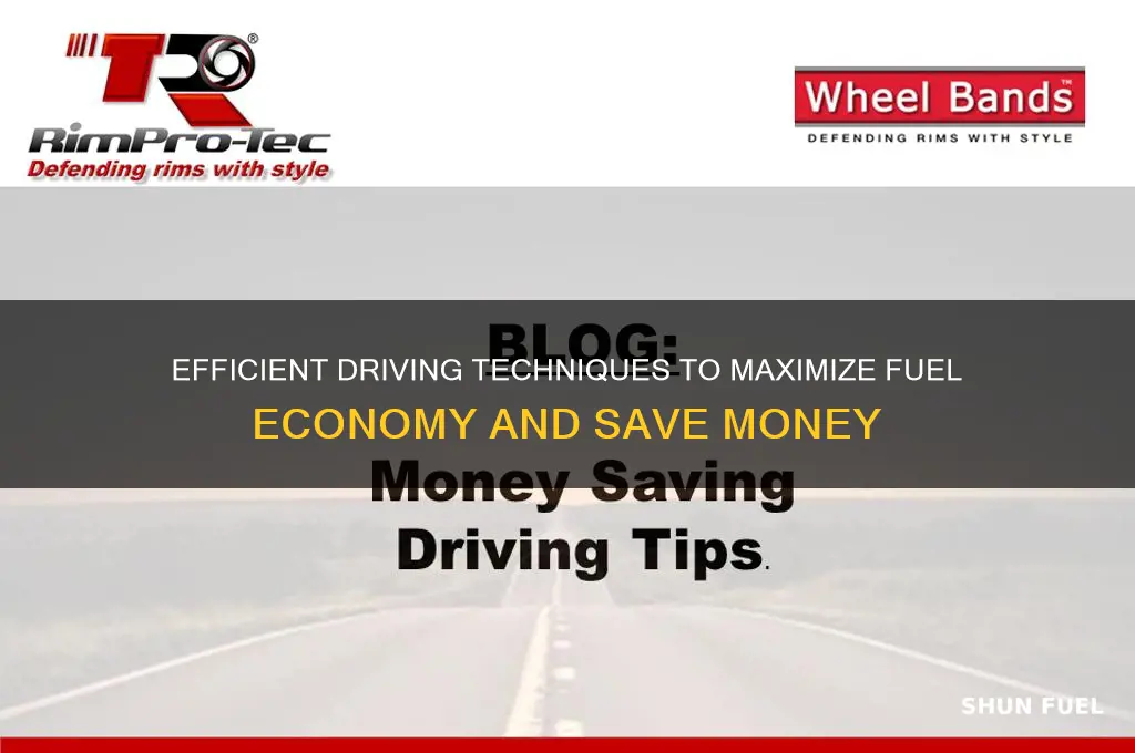 what driving technique saves fuel