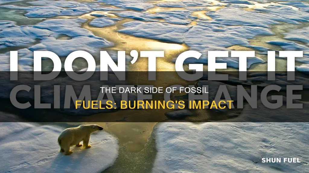 what effect does buring fossil fuels have