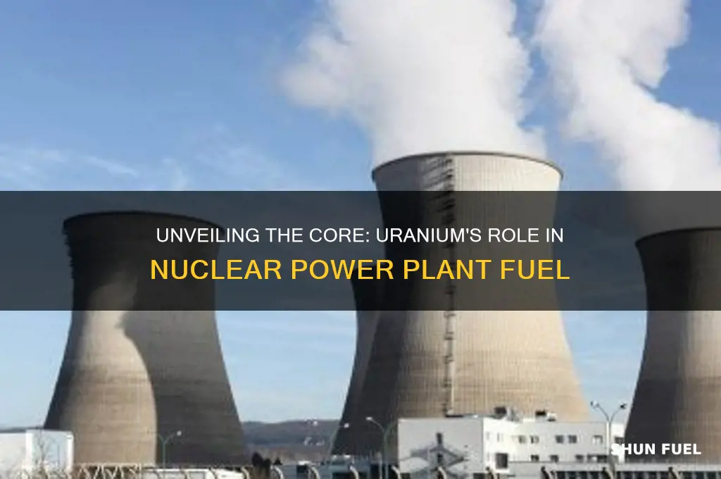 what element is used as fuel in nuclear power plants