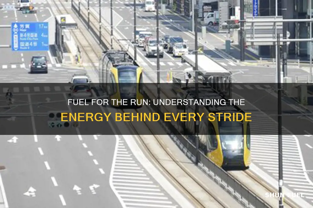 what energy do we use to fuel running