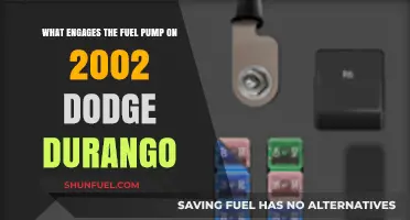 How to Engage the Fuel Pump on a 2002 Dodge Durango