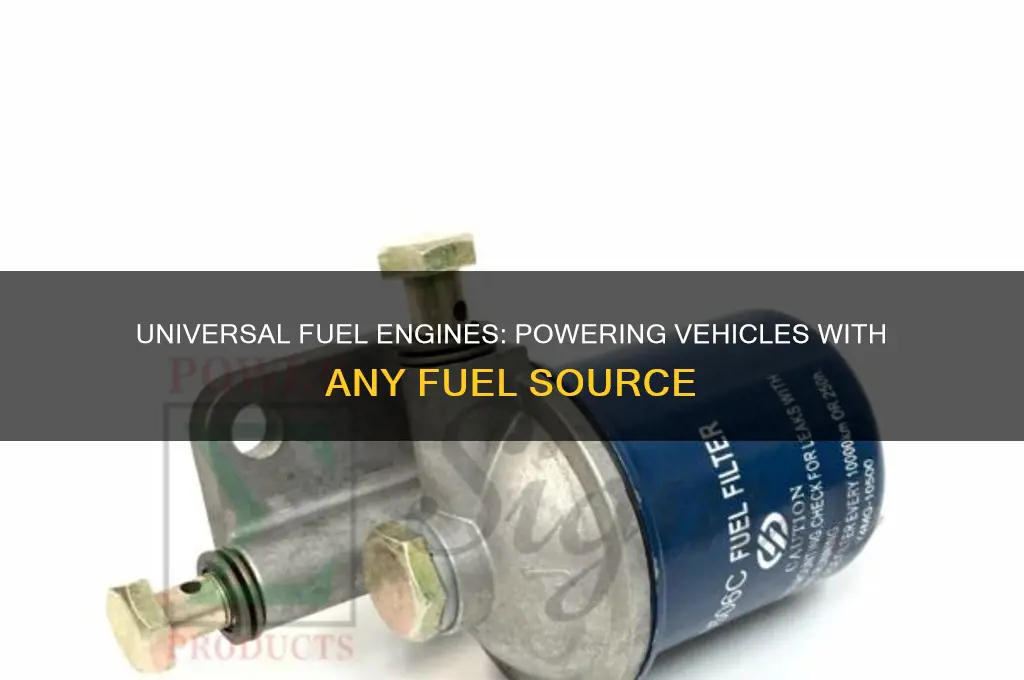 what engine can run on any fuel