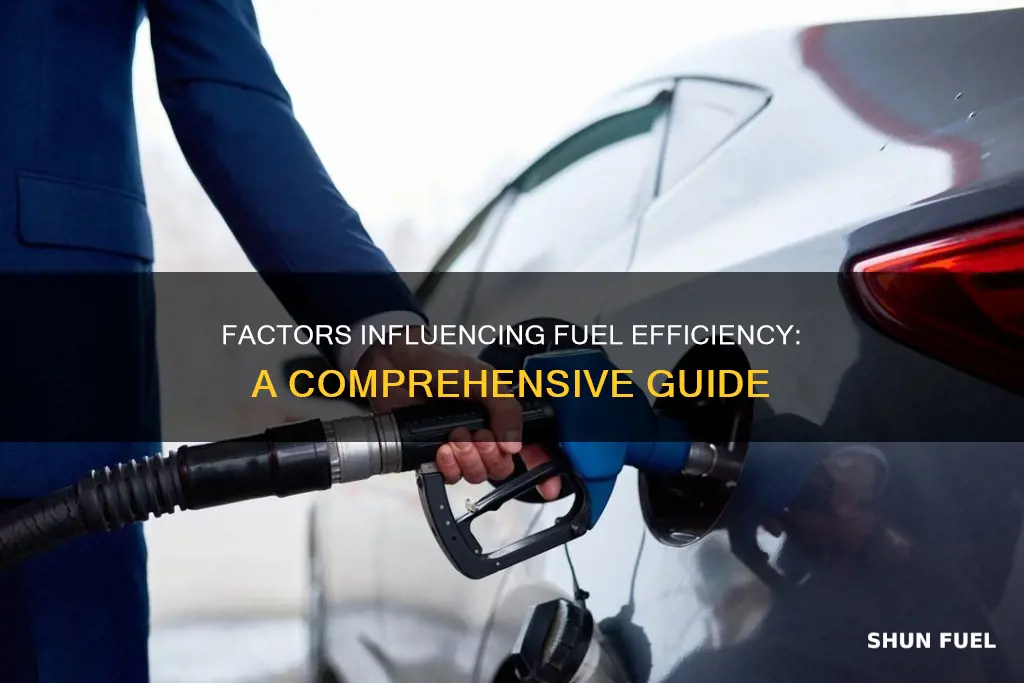 what factors affect fuel consumption of a car
