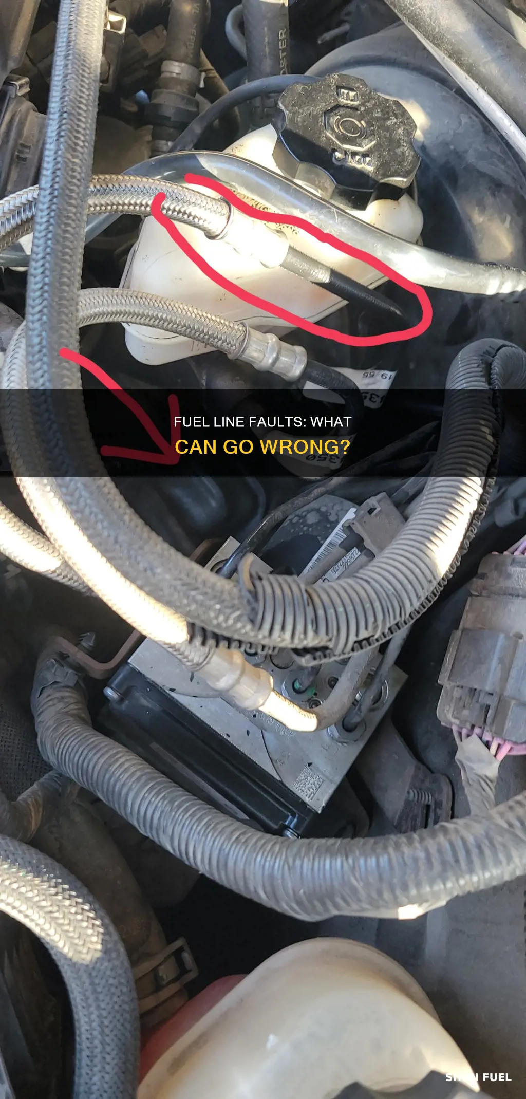 what fault can a fuel line develop