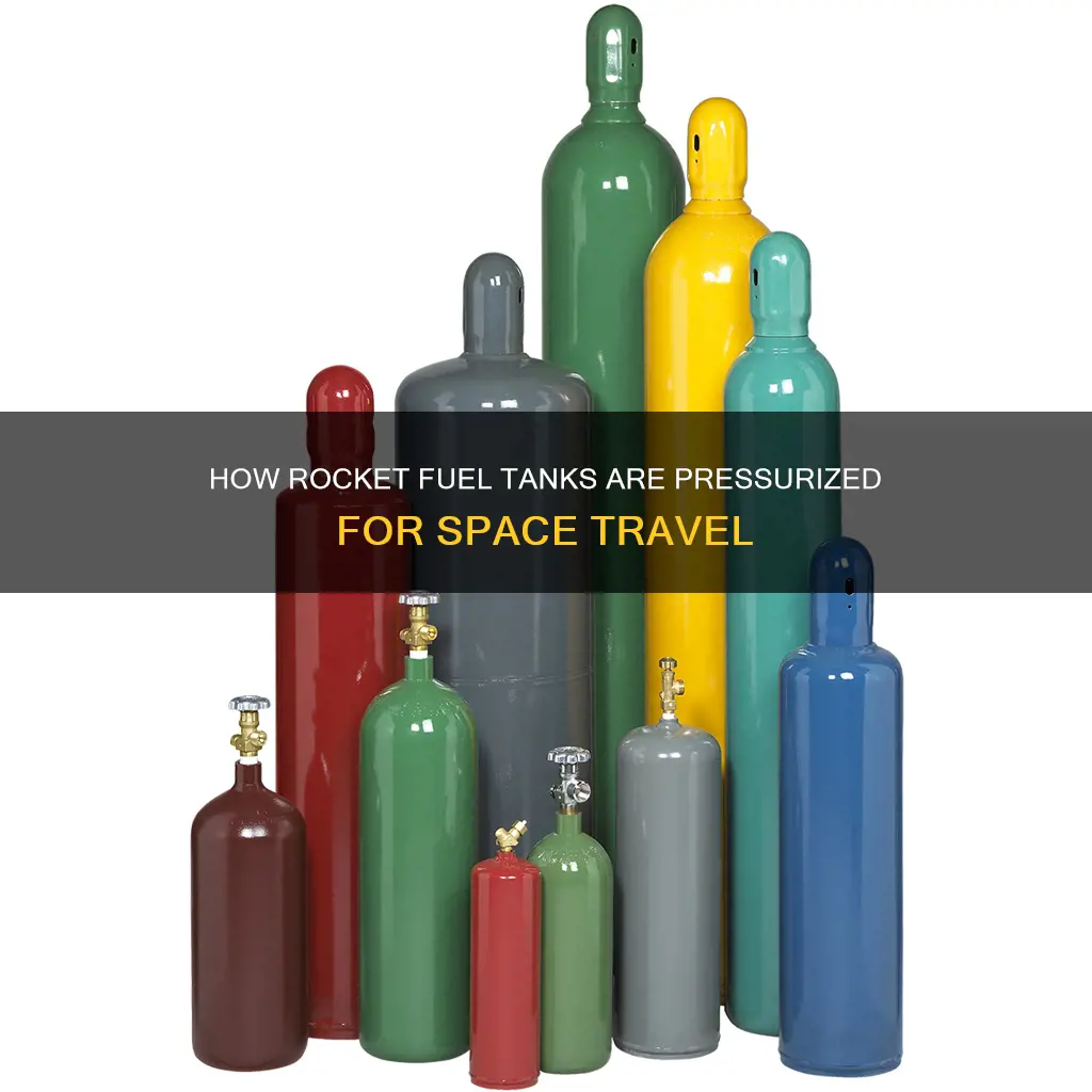 what fills the empty space in rocket fuel tanks