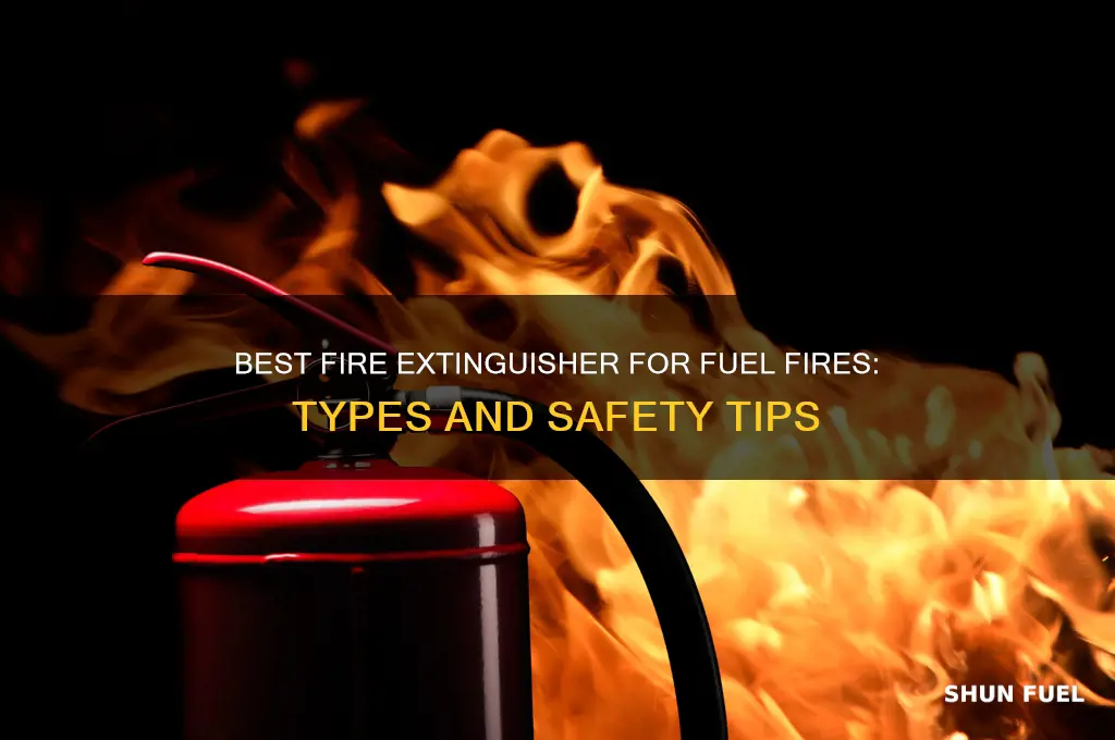 what fire extinguisher is used for fuel