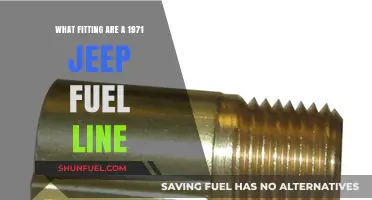 Unraveling the Mystery: 1971 Jeep Fuel Line Fitting Secrets