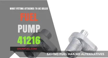 AC Delco Fuel Pump 41216: Compatible Fitting Guide for Easy Installation