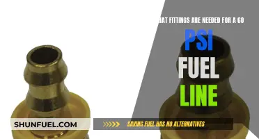 Fuel Line Fittings: Essential Components for 60 PSI Performance