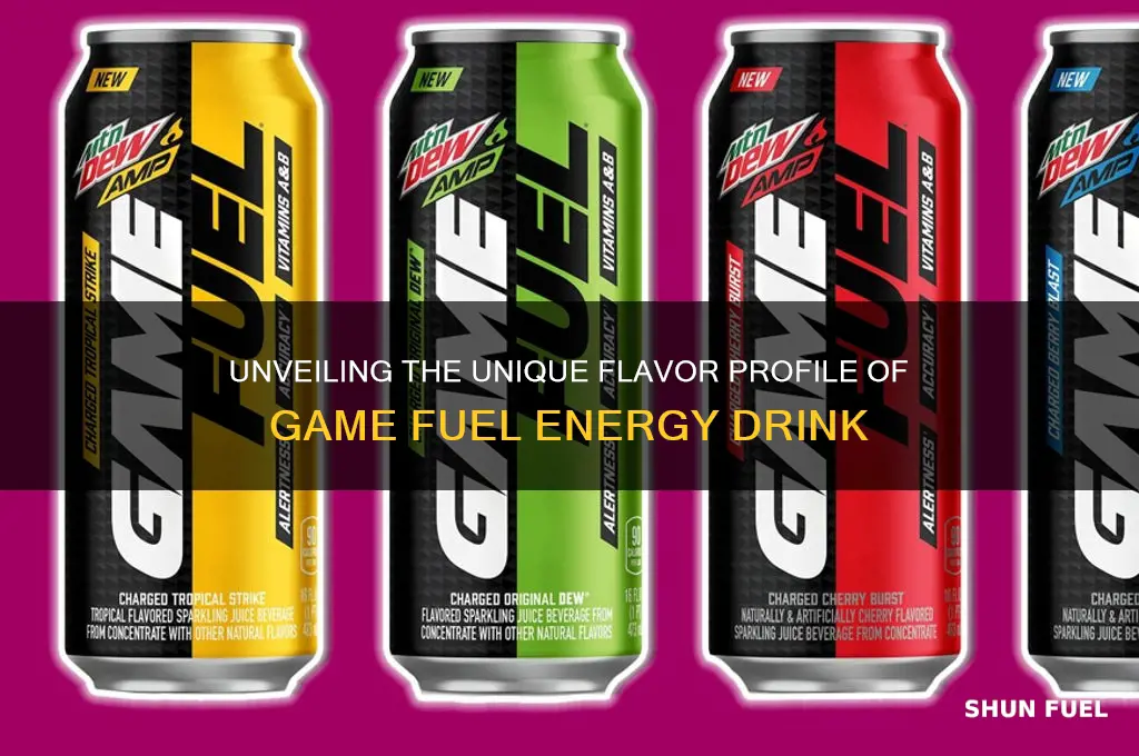 what flavor is game fuel