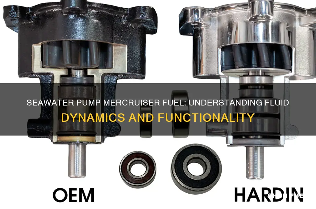 what fluid seawater pump mercruiser fuel