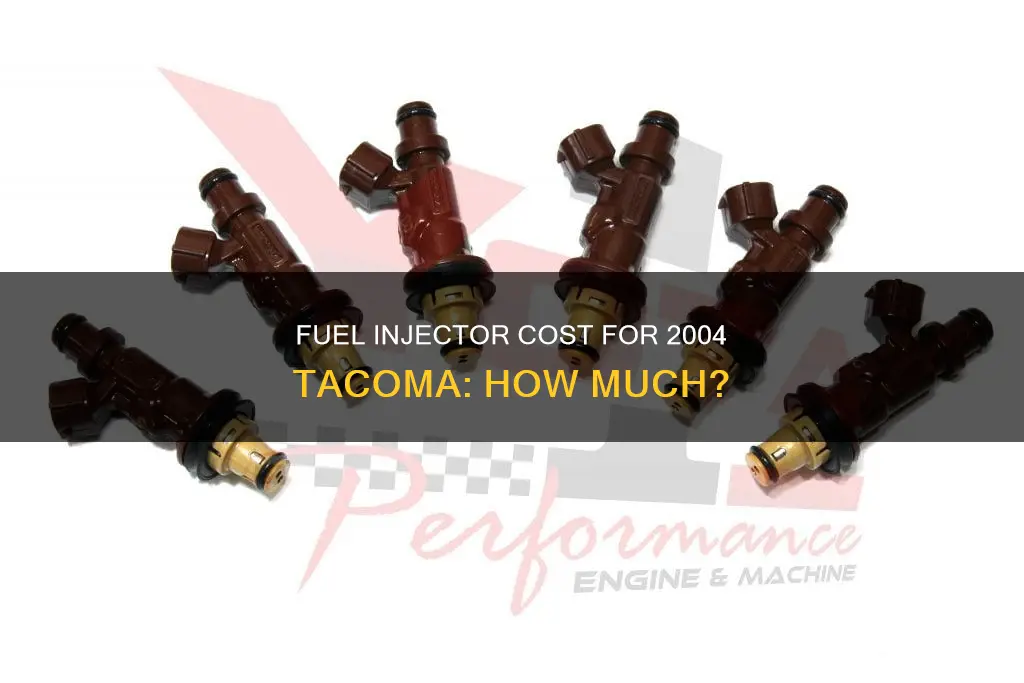what foes fuel injector cost for 2004 tacoma