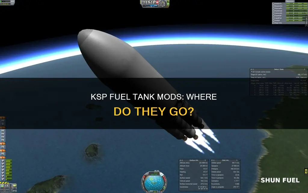 what folder do i put fuel tank mods in ksp
