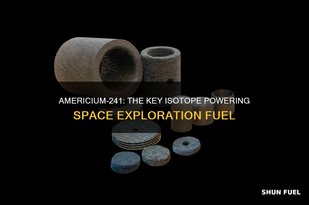 what form of americium is used for space fuel