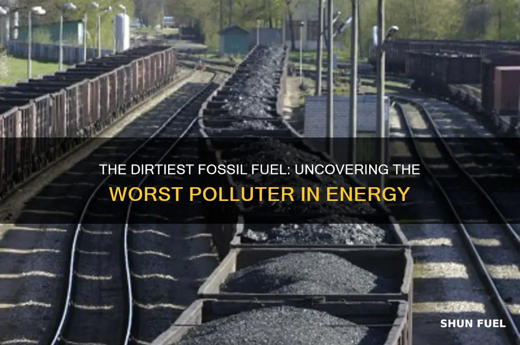 what fossil fuel burns the dirtiest