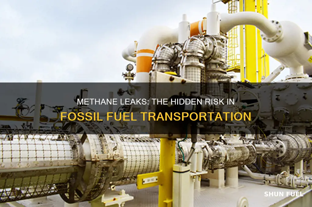 what fossil fuel can escape during transportstioh