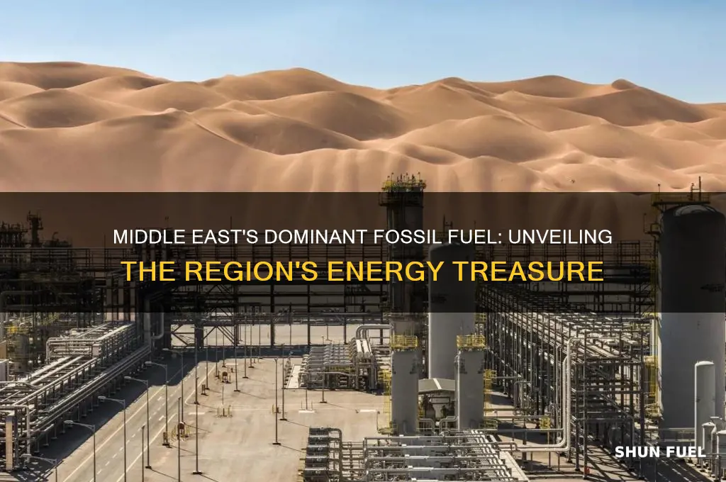what fossil fuel comes from the middle east