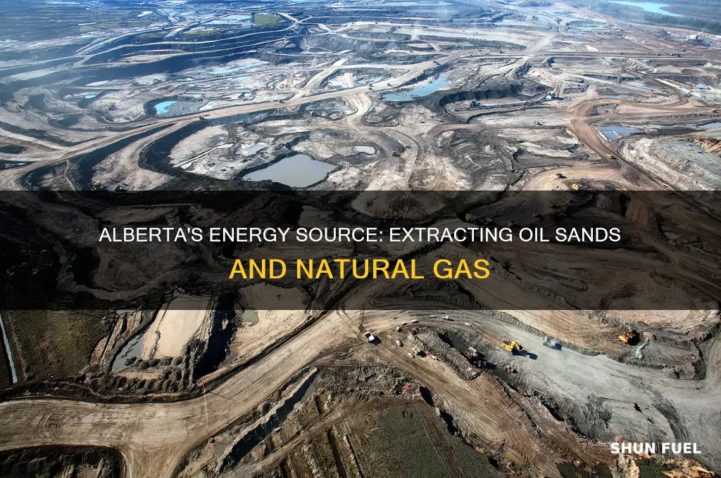 what fossil fuel is extracted in alberta canada