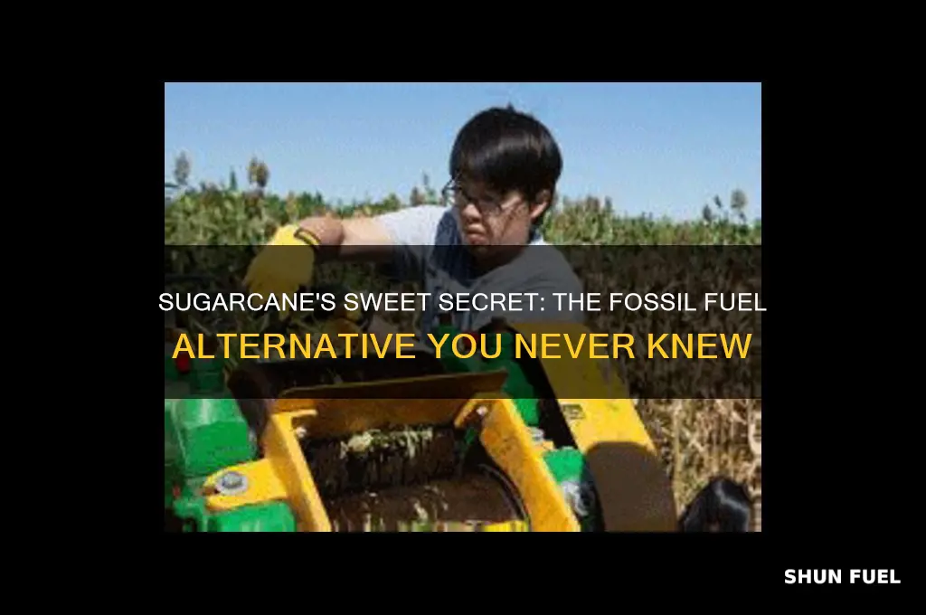 what fossil fuel is made from sugarcane