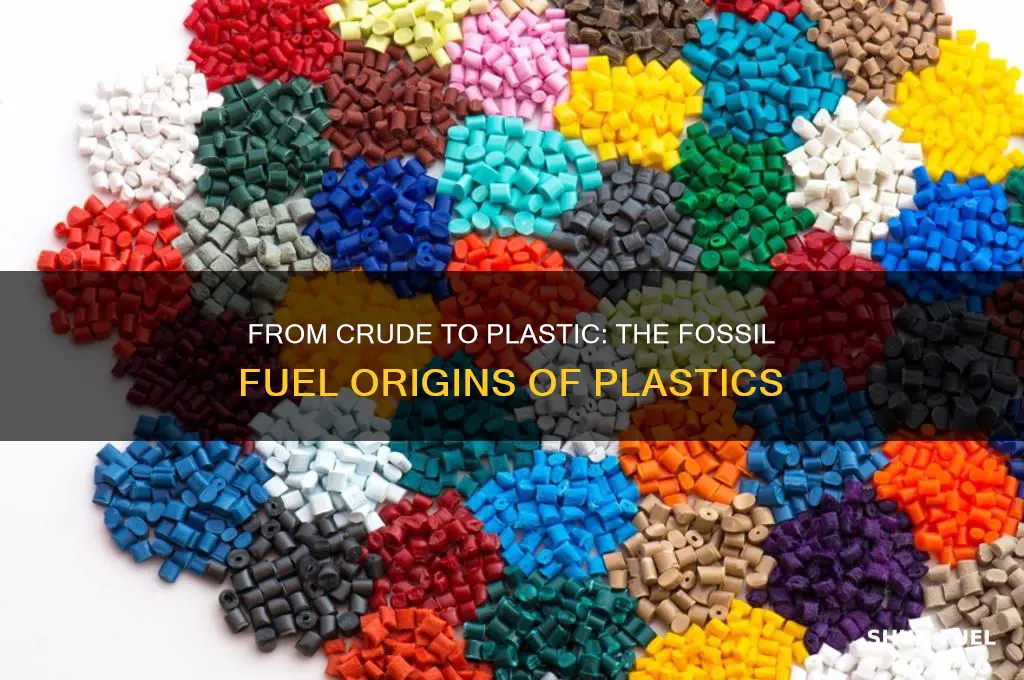 what fossil fuel is plastic made from