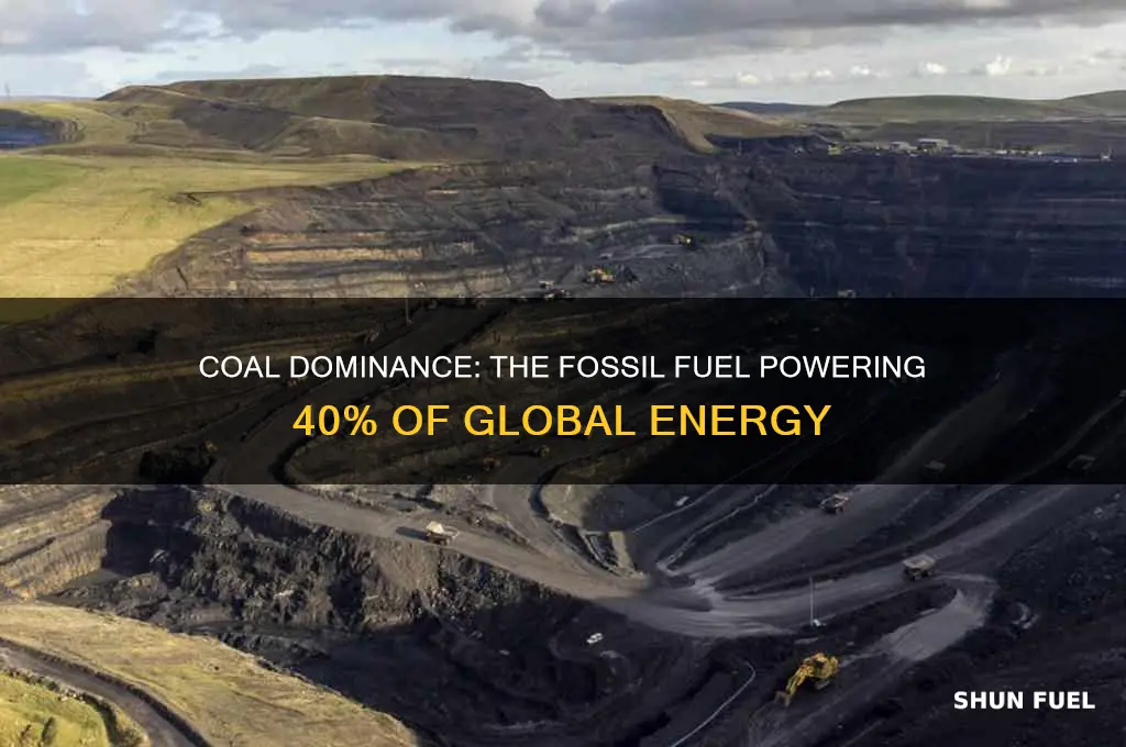 what fossil fuel provides 40 of the world