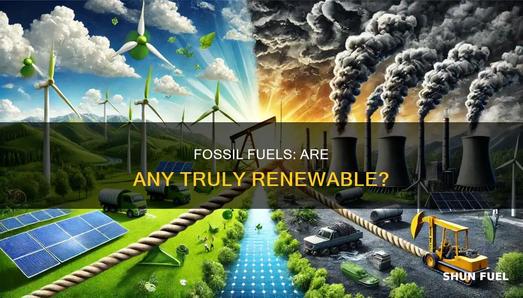 what fossil fuels are renewable