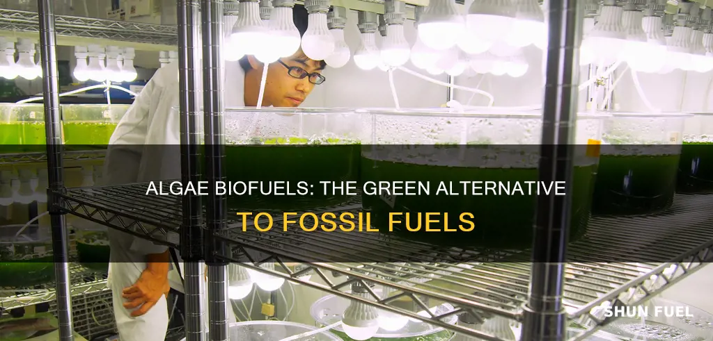 what fossil fuels can algae biofuels replace