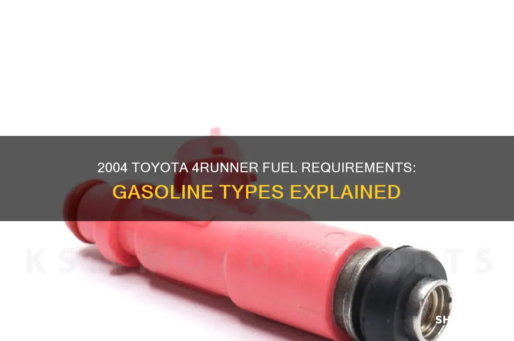 what fuel 2004 4runner use