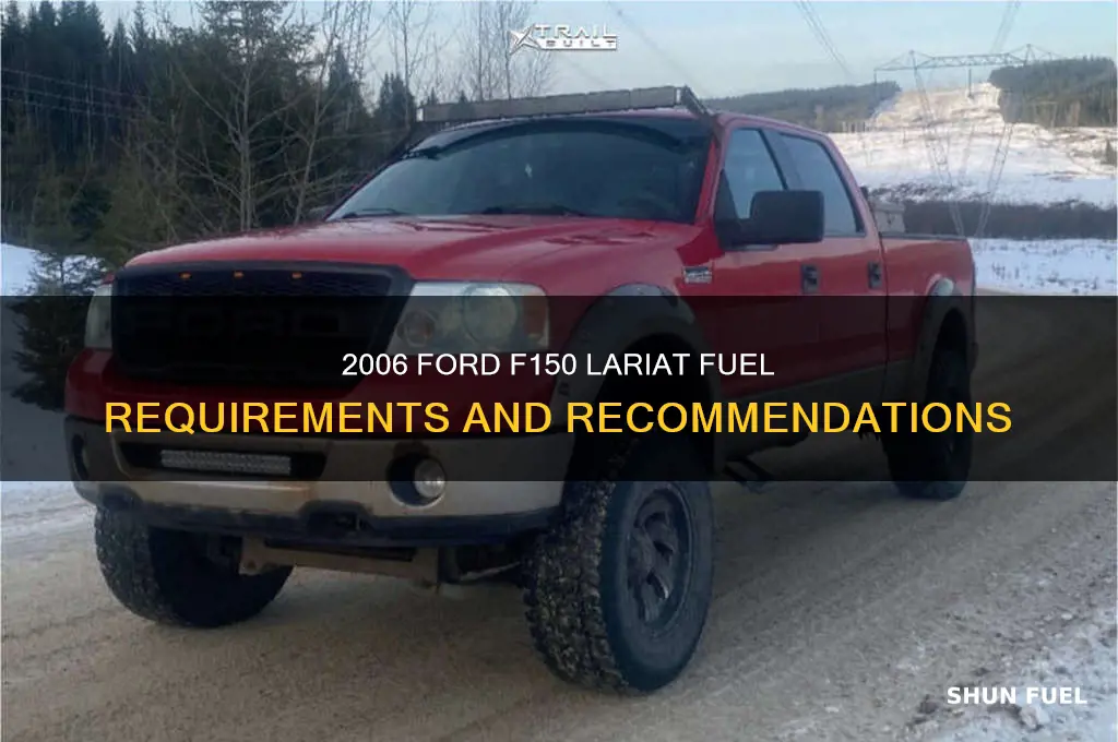 what fuel 2006 f150 lariat