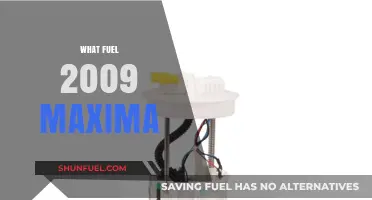 2009 Nissan Maxima Fuel Requirements and Recommended Gas Types