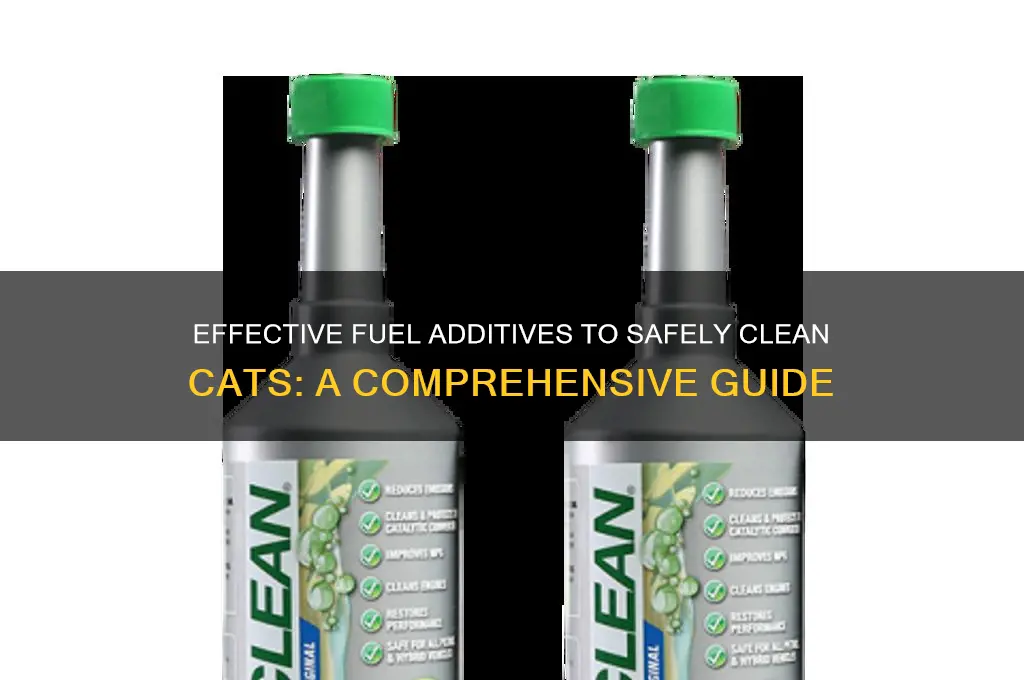 what fuel additive can help clean cats