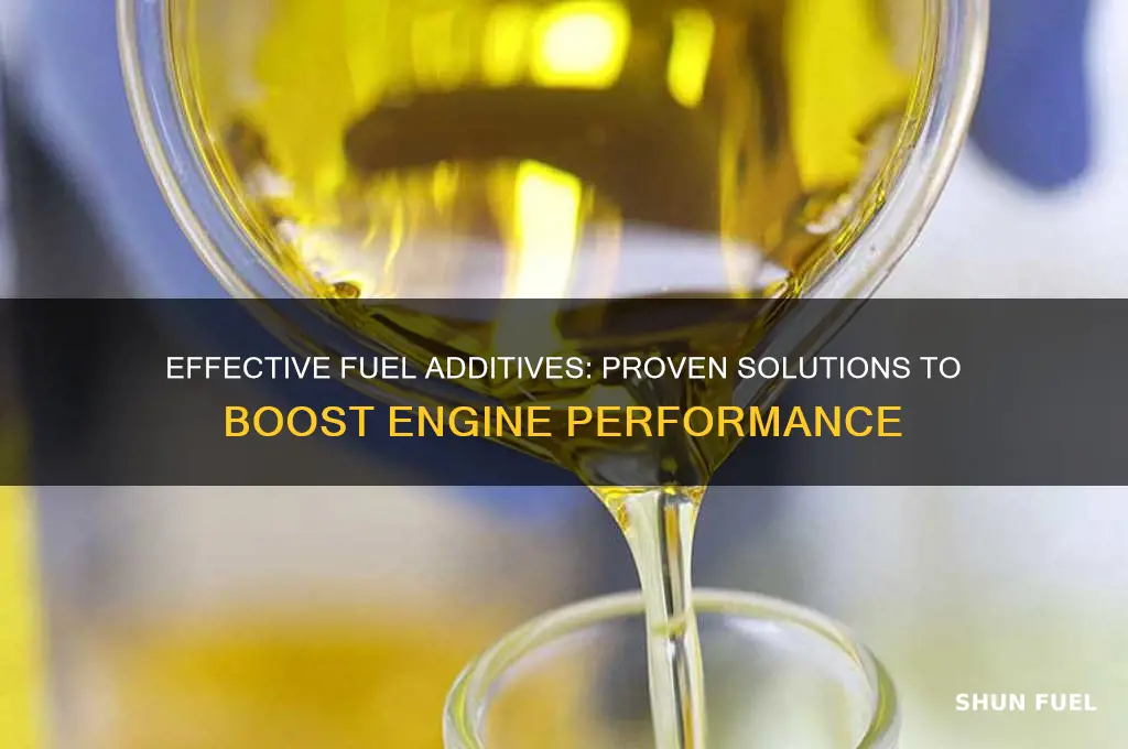 what fuel additives actually work
