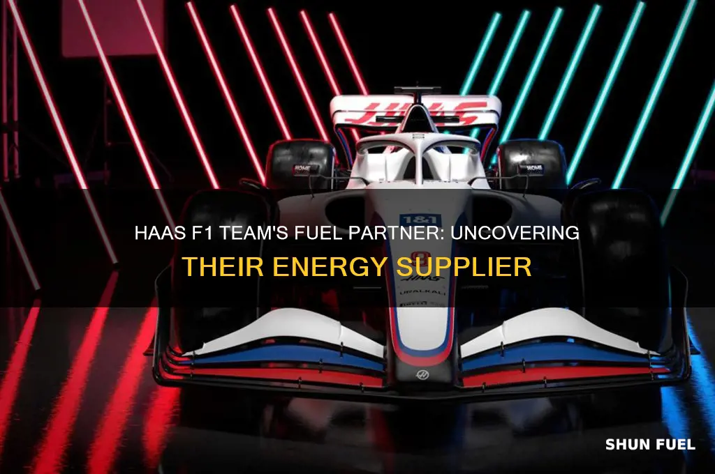 what fuel brand does haas f1 team use