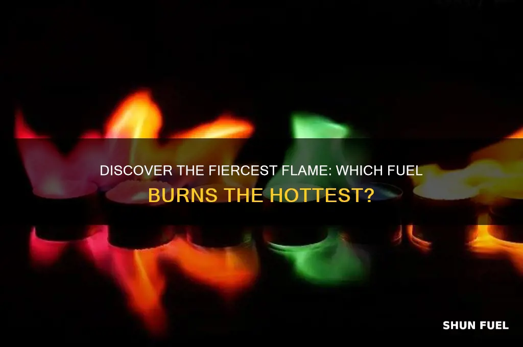 what fuel burns the hottest